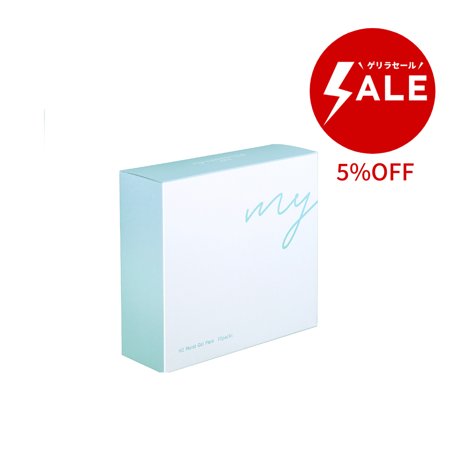 マイナデシコ　H2モイストジェルパック　ハーフサイズ（5包） H2モイストジェルパック ハーフサイズ – My NADESHICO Store